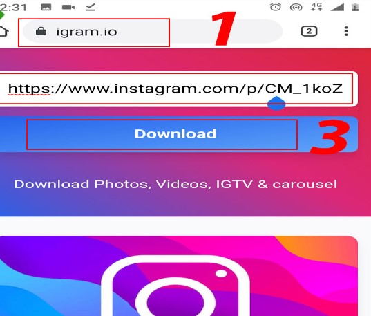 Cách tải ảnh trên Instagram về điện thoại chưa đầy 30 giây