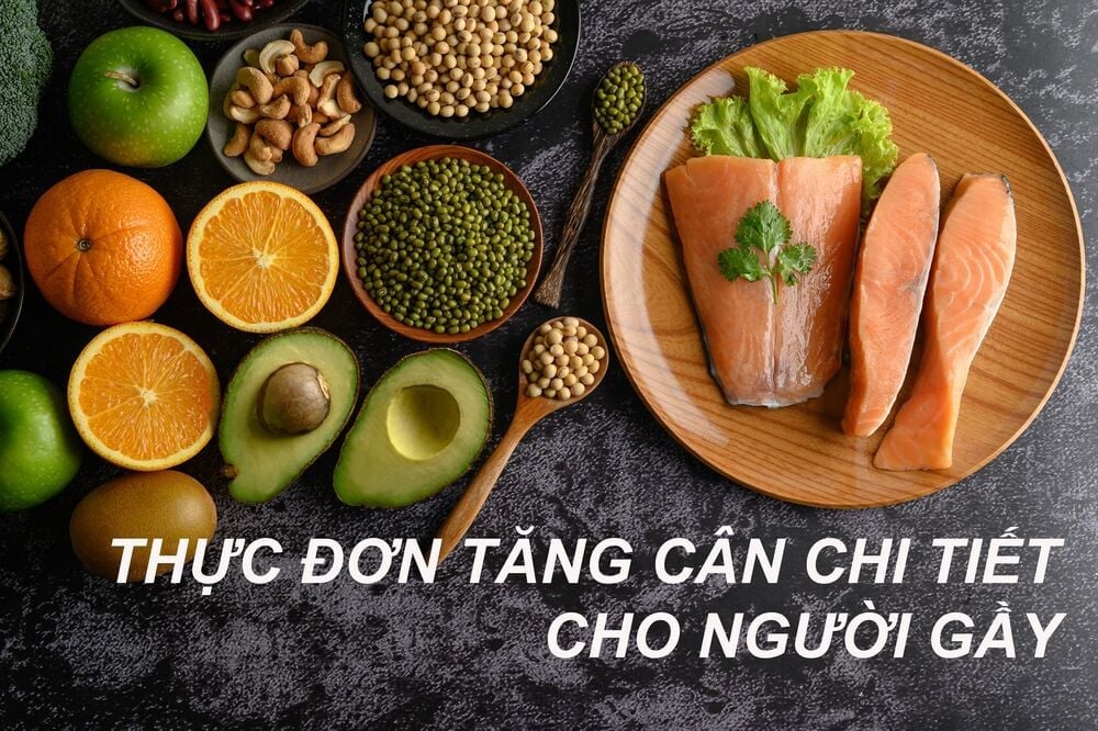 Cách cung cấp dinh dưỡng hàng ngày cho người gầy muốn tăng cân