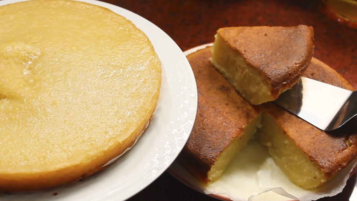 Bánh khoai mì nướng bằng nồi cơm điện