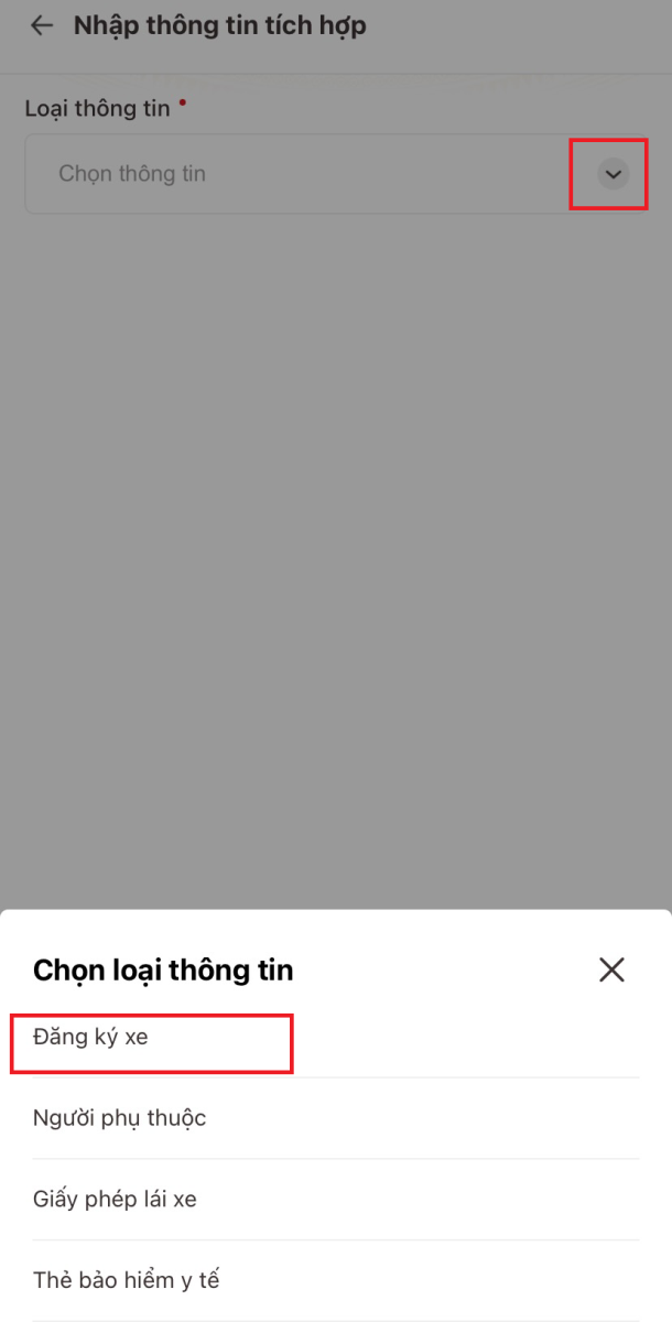 Hướng dẫn cách tích hợp 4 loại giấy tờ/thông tin vào VNeID