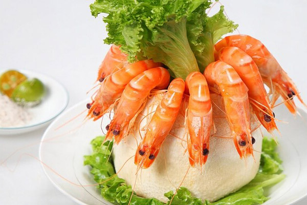 Tôm hấp bia