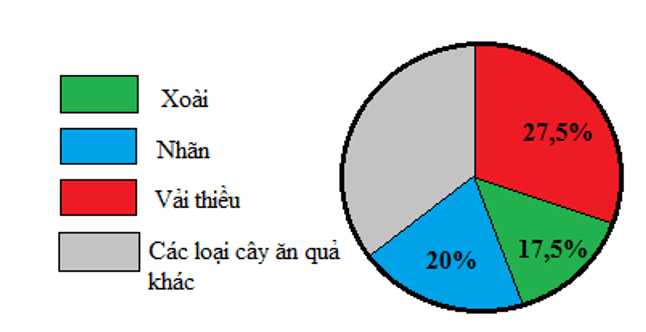 Vở bài tập Toán lớp 5 bài 100 - Giới thiệu biểu đồ hình quạt