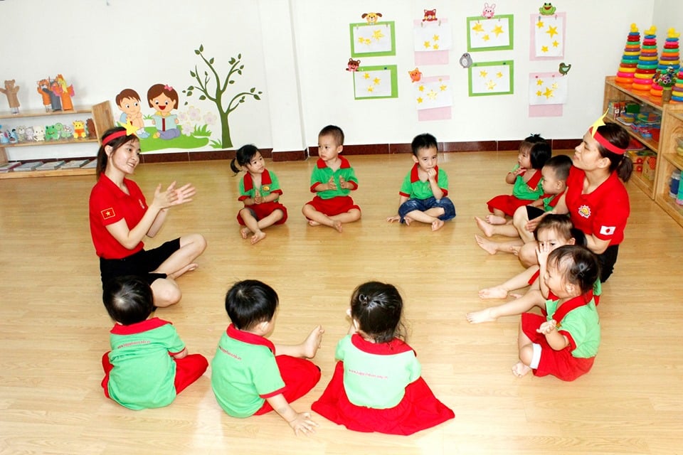Hướng dẫn cho bé trò chơi đếm sao