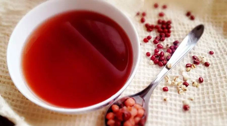 Uống nước đậu đỏ rang có tác dụng gì?