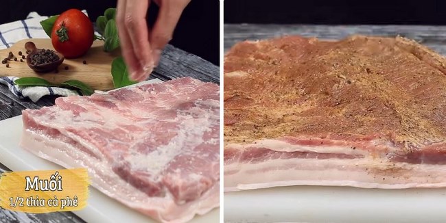 Cách rán thịt lợn giòn bì ngon tại nhà