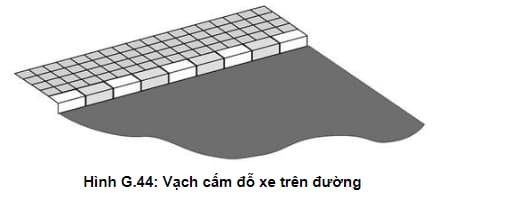 Cách nhận biết vạch kẻ đường cấm đỗ xe theo mầu vàng, trắng?