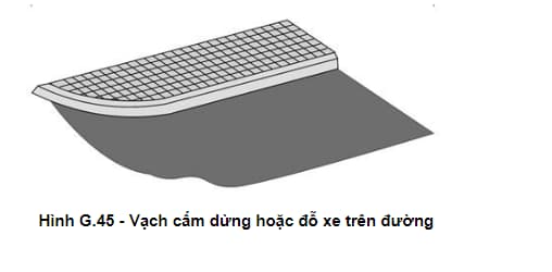 Cách nhận biết vạch kẻ đường cấm đỗ xe theo mầu vàng, trắng?