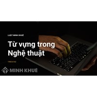 Từ vựng trong Nghệ thuật