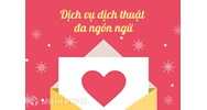 Dịch vụ dịch thuật đa ngôn ngữ