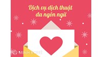 Dịch vụ dịch thuật đa ngôn ngữ