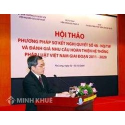 Quan niệm về một hệ thống pháp luật hoàn thiện