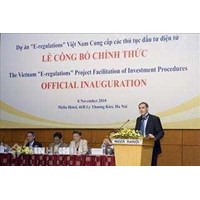 Thủ tục điện tử cho nhà đầu tư nước ngoài