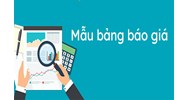 Mẫu báo giá sản phẩm/dịch vụ theo nhu cầu của khác hàng (Work Order/Request for Quote)