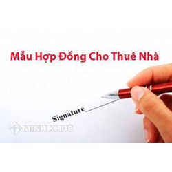 Mẫu biên bản thanh lý hợp đồng thuê nhà mới nhất