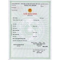 Sinh năm 1952 có làm được giấy khai sinh không ?