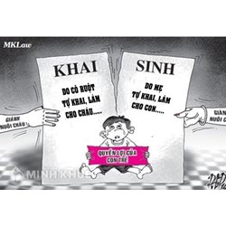 Thủ tục thay đổi năm sinh trong giấy khai sinh cho con ?