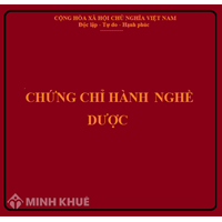 Hồ sơ đề nghị cấp chứng chỉ hành nghề dược gồm những gì?