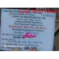 Làm thế nào khi mua xe máy mà bị trao giấy tờ xe giả ?