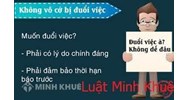 Chế độ bồi thường cho người lao động bị chấm dứt hợp đồng trái pháp luật ?