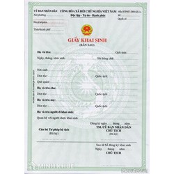 Tư vấn thủ tục làm lại giấy khai sinh cho con theo tên mới?
