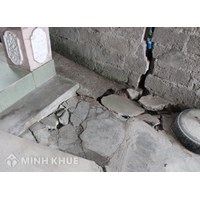 Cách xử lý khi xây nhà mà nhà liền kề bị lún, nứt tường?