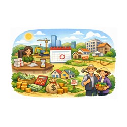 Quy định về thời điểm tính tiền sử dụng đất, tiền thuê đất theo Luật Đất đai 2024