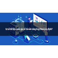 Cơ sở dữ liệu quốc gia về tài sản công là gì theo quy định?