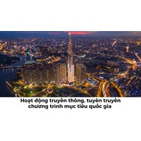 Hoạt động truyền thông, tuyên truyền chương trình mục tiêu quốc gia
