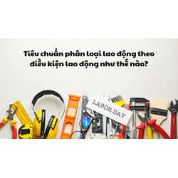 Tiêu chuẩn phân loại lao động theo điều kiện lao động như thế nào?