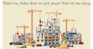 Thẩm tra, thẩm định và phê duyệt thiết kế xây dựng