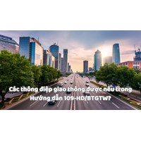 Các thông điệp giao thông được nêu trong Hướng dẫn 109-HD/BTGTW?