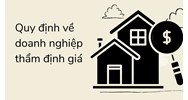 Quy định về doanh nghiệp thẩm định giá theo Luật Giá mới