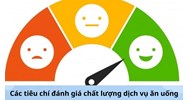 Các tiêu chí đánh giá chất lượng dịch vụ ăn uống