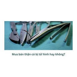 Mua bán thận có bị tử hình hay không?