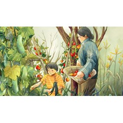 Cảm nghĩ về nỗi nhớ thương mẹ của người con trong Gặp lá cơm nếp