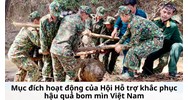 Mục đích hoạt động của Hội Hỗ trợ khắc phục hậu quả bom mìn Việt Nam
