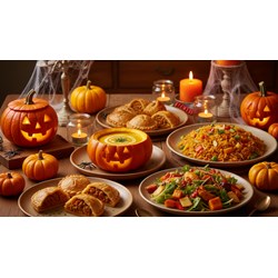 Các món mặn từ bí đỏ đơn giản thơm ngon cho ngày lễ Halloween