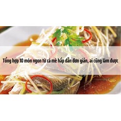 Tổng hợp 10 món ngon từ cá mè hấp dẫn đơn giản, ai cũng làm được