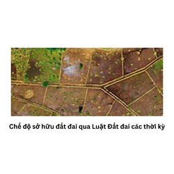 Chế độ sở hữu đất đai qua Luật Đất đai các thời kỳ