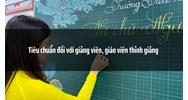 Tiêu chuẩn đối với giảng viên, giáo viên thỉnh giảng là gì?