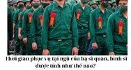 Thời gian phục vụ tại ngũ của hạ sĩ quan, binh sĩ được tính như thế nào?