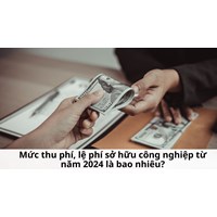Mức thu phí, lệ phí sở hữu công nghiệp từ năm 2024 là bao nhiêu?