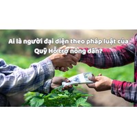 Ai là người đại diện theo pháp luật của Quỹ Hỗ trợ nông dân?