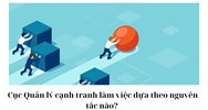 Cục Quản lý cạnh tranh làm việc dựa theo nguyên tắc nào?
