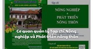 Cơ quan quản lý Tạp chí Nông nghiệp và Phát triển nông thôn