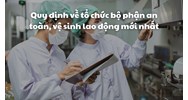 Quy định về tổ chức bộ phận an toàn, vệ sinh lao động mới nhất