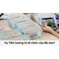 Vụ Tiền lương là tổ chức của Bộ nào?