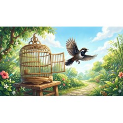 Phân tích truyện Con khướu sổ lồng chọn lọc hay nhất Ngữ văn 10