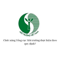 Chức năng Tổng cục Môi trường thực hiện theo quy định?