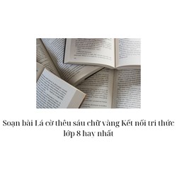 Soạn bài Lá cờ thêu sáu chữ vàng Kết nối tri thức lớp 8 hay nhất